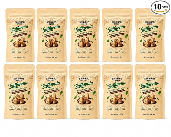 Masala Flavored Sattu Mix | 40 gm per pack | Ready to mix in cold water